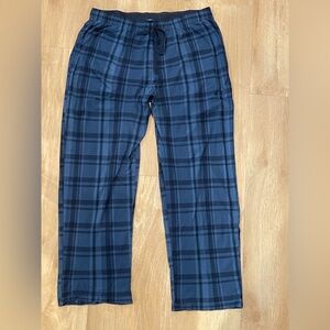 Blue Plaid Pajama Pants